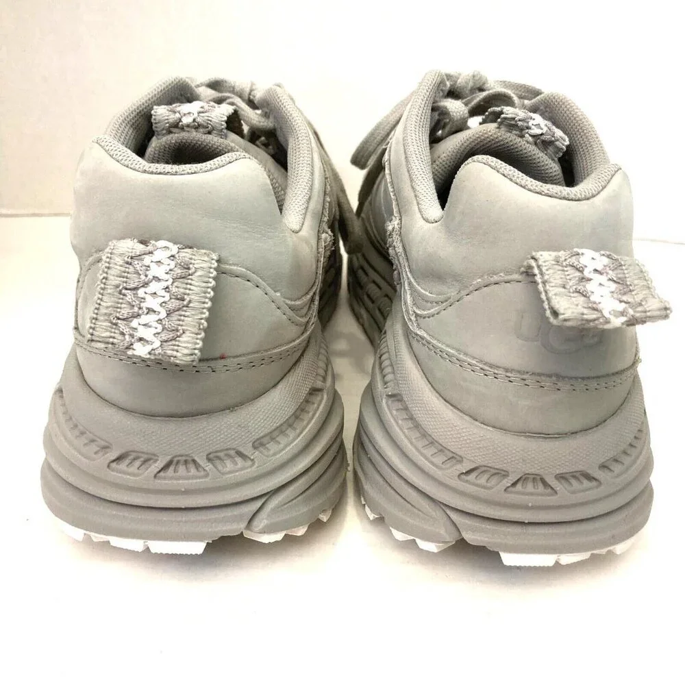 UGG CA805‎ Nubuck Leather Sneakers Women's Size 10 Gray Goat Shoes